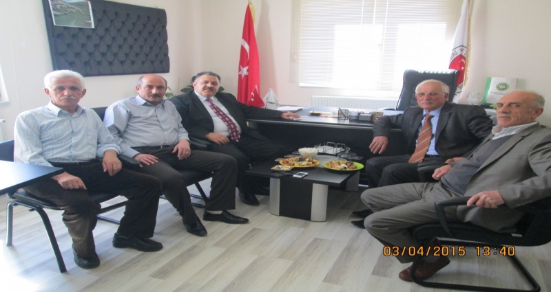 Samsun Birliği Başkanı Ahmet Haşim BAKİ den ziyaret